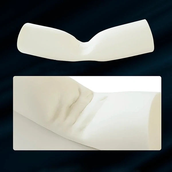 Memory Foam Neck Pillow with Removable Cotton Cover
