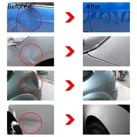 Adjustable Dent Puller with Silicone Base and Multiple Repair Tabs for Car Panels