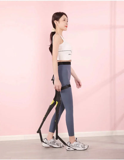 Wearable Chair with Adjustable Belt and Rubber Foot Grip for Outdoor Events