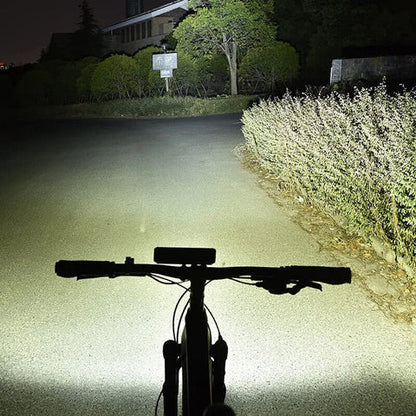 Rechargeable Bike Light with Three Modes and Universal Handlebar Mount, Shock Resistant