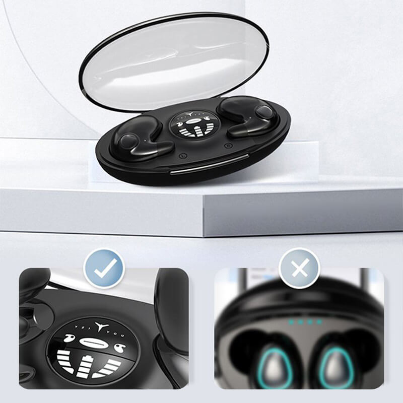 Sleep Earbuds with Dual Noise Reduction and Touch Control, 24-Hour Battery