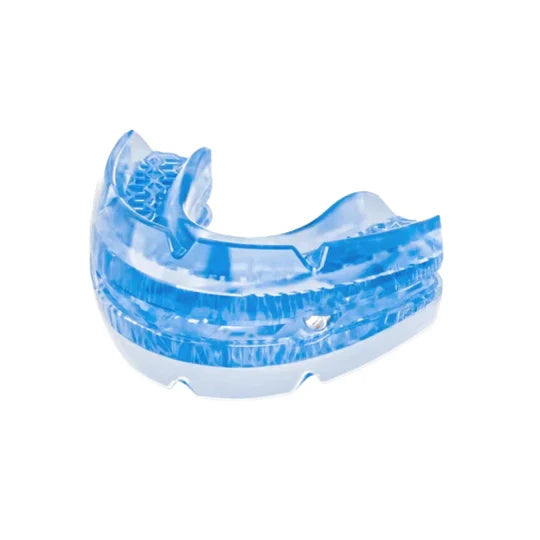 Oral Jaw Advancement Device with Multi-Position Adjustment for Sleep Apnea