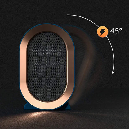 Portable Electric Heater with Programmable Timer and Anti Tilt Safety Switch