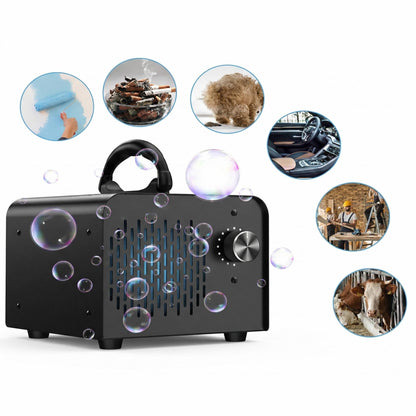 High Capacity Ozone Generator with Double Layer Plate and Timer Control for Large Spaces Up to 6000 Sq.Ft