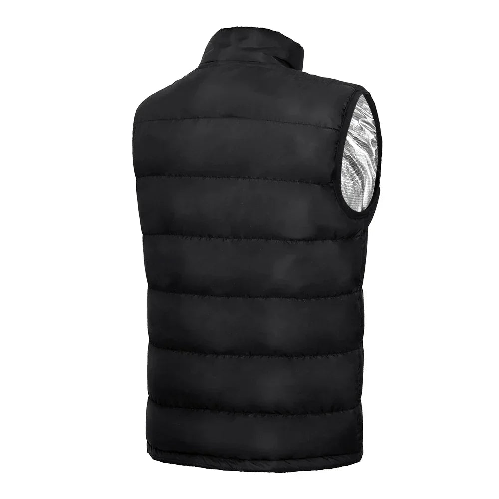 Softshell Heated Jacket with 9 Heating Zones and Power Bank Compatibility