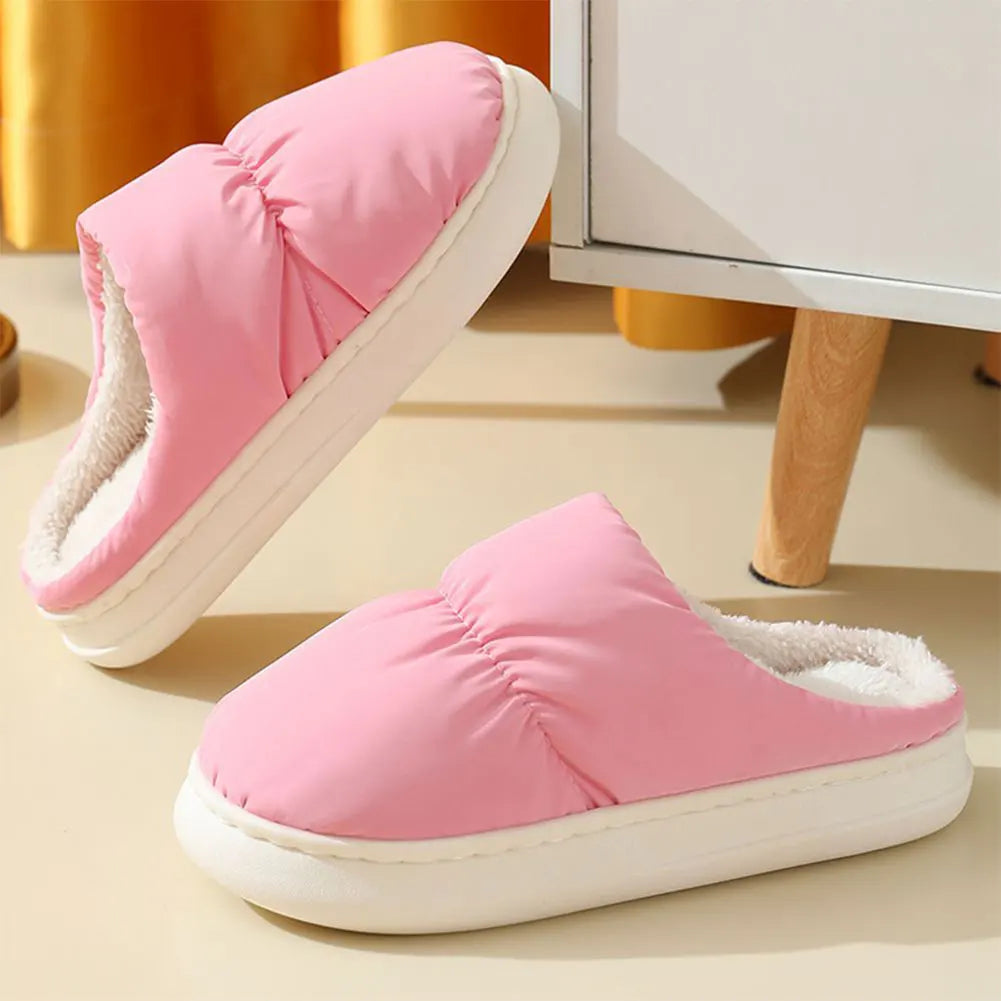 Heated Slippers with Detachable Cord and Non-Slip Sole for Men and Women