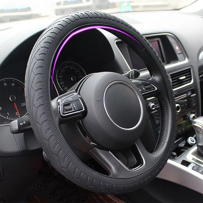 Tire Shape Steering Wheel Cover - Image 0