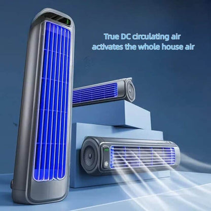 Portable Rechargeable Fan with 36dB Quiet Motor and 8-Hour Runtime