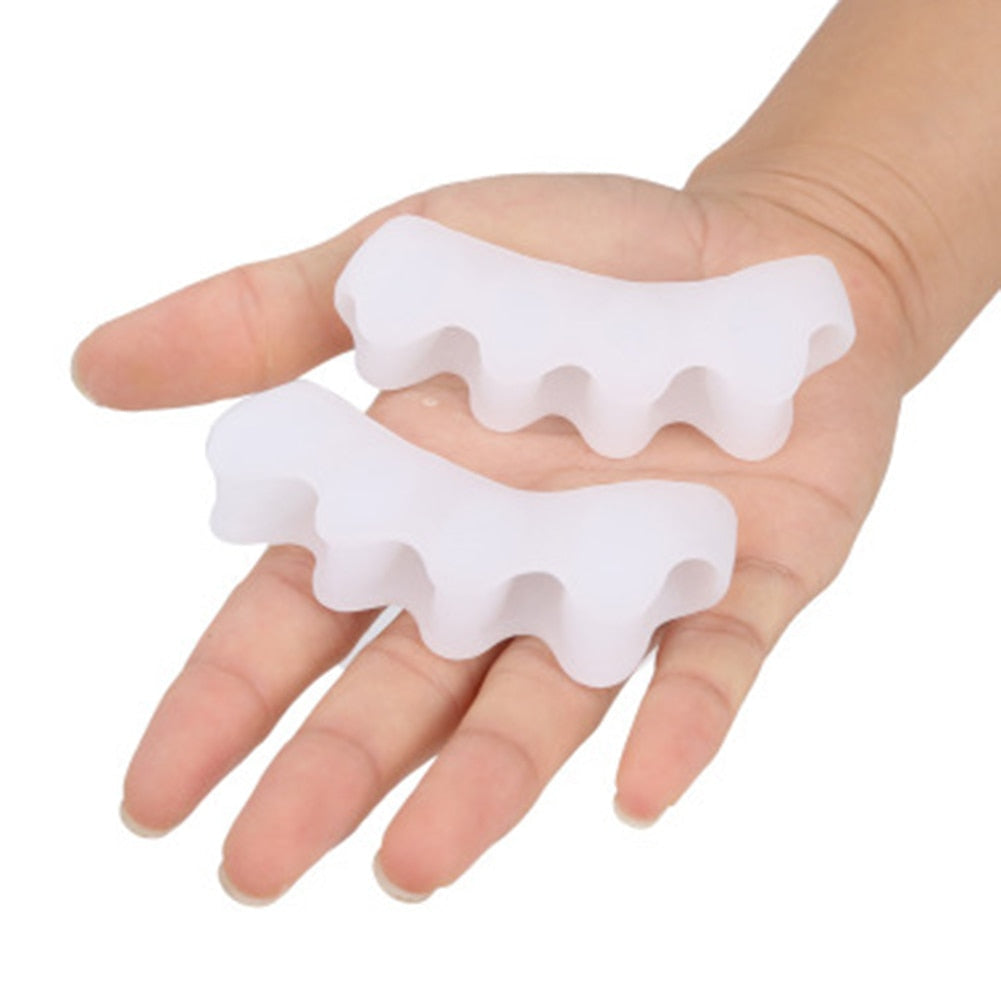 Toe Splint Brace with Adjustable Straps and Breathable Design for Alignment