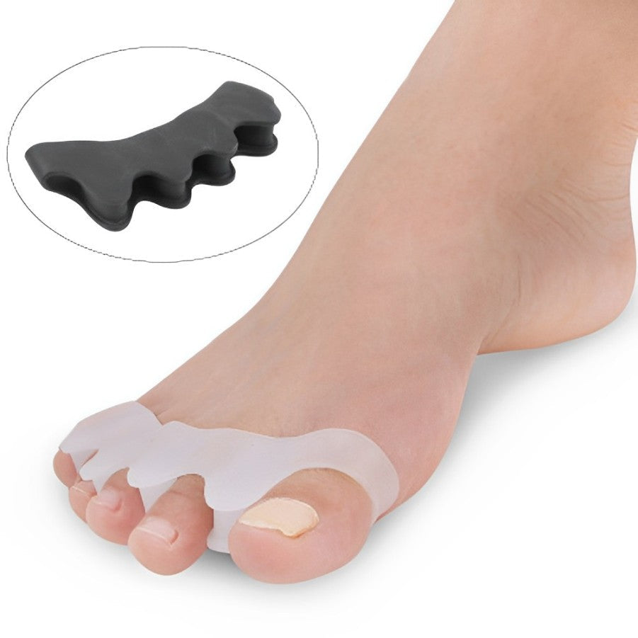 Toe Splint Brace with Adjustable Straps and Breathable Design for Alignment