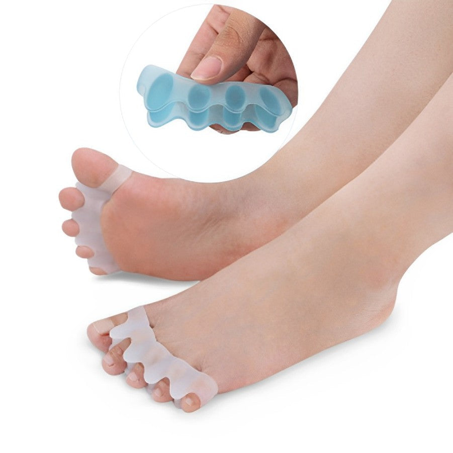 Toe Splint Brace with Adjustable Straps and Breathable Design for Alignment
