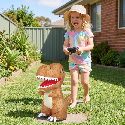 Inflatable T-Rex Dinosaur with Remote Control and Walking Movement