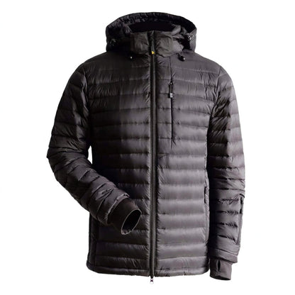Down Jacket with 12V Heating System and Three Temperature Modes, Machine Washable
