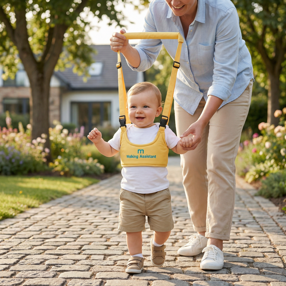 Baby Walking Harness with Adjustable Strap for First Steps Support