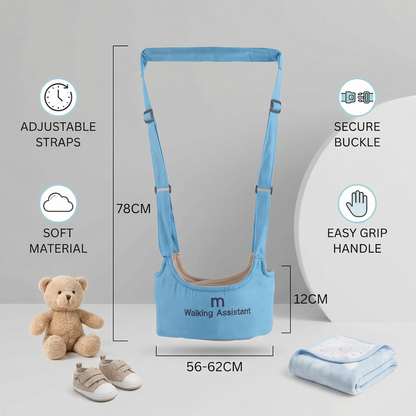 Baby Walking Harness with Adjustable Strap for First Steps Support
