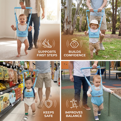 Baby Walking Harness with Adjustable Strap for First Steps Support