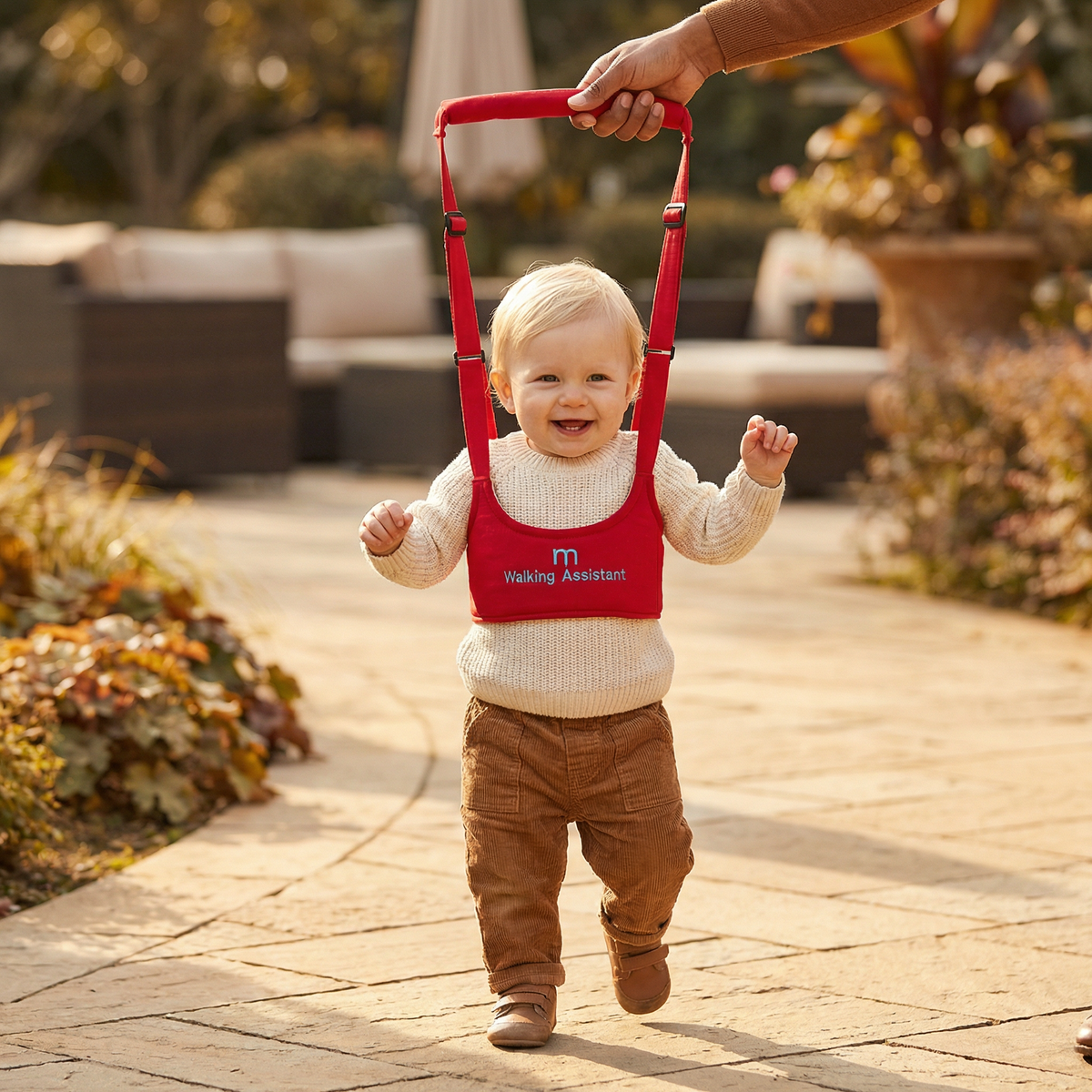 Baby Walking Harness with Adjustable Strap for First Steps Support
