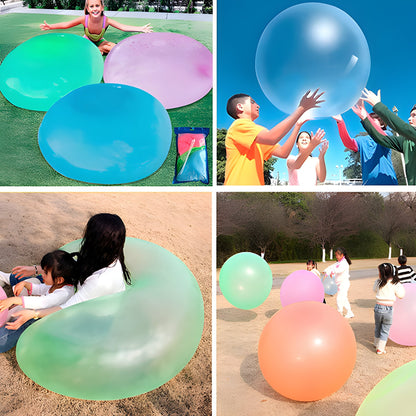 Inflatable Bubble Ball with Stretchable Material for Indoor, Outdoor and Water Play