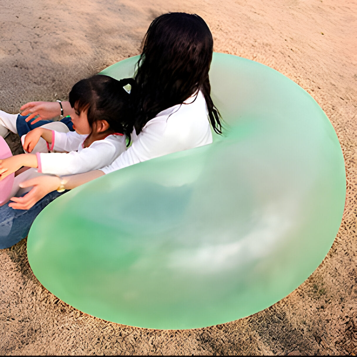 Inflatable Bubble Ball with Stretchable Material for Indoor, Outdoor and Water Play