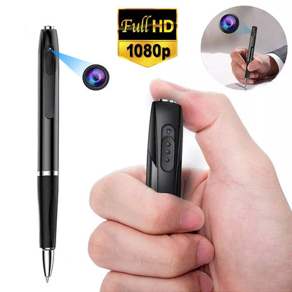 Pen Video Recorder with 1080P HD and Voice Recording, 12MP Photo Capture