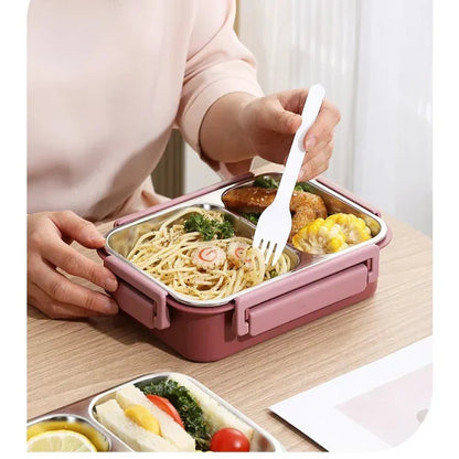 Vacuum Insulated Food Container with Leak Proof Lid and 12-Hour Heat Retention