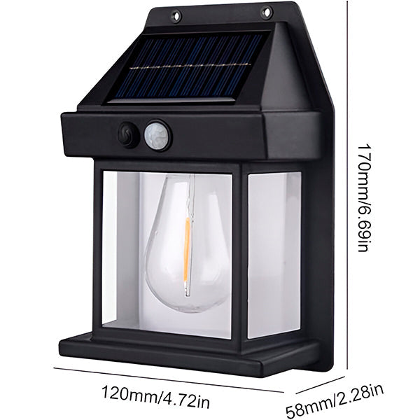 Solar LED Motion Sensor Light for Outdoor Pathways and Driveways