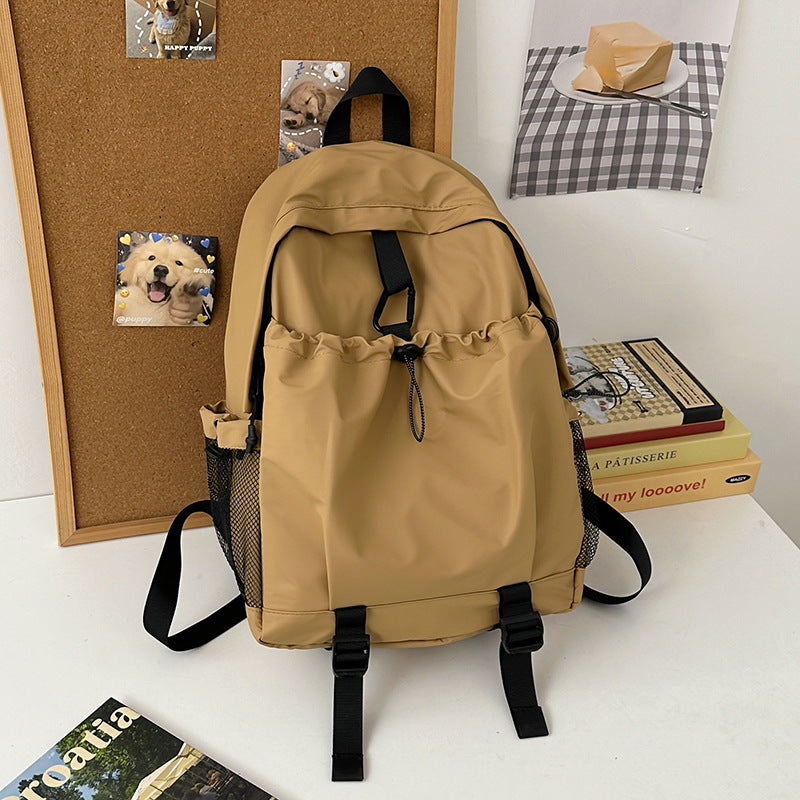 School and Work Backpack with Padded Straps and Mesh Pockets, Water Resistant