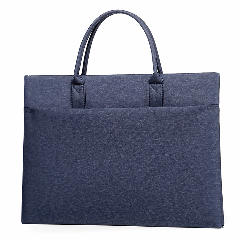 Professional Document Tote Bag with Large Main Compartment and Sturdy Handles