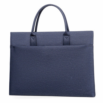 Professional Document Tote Bag with Large Main Compartment and Sturdy Handles