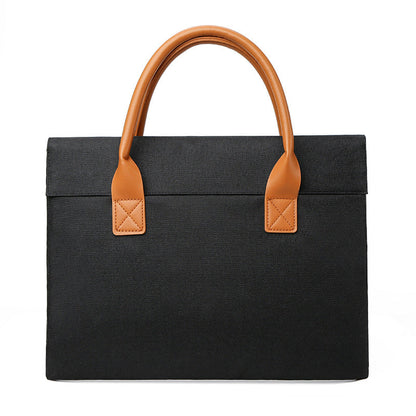 Structured Work Tote Bag with Roomy Laptop Space and Organizer Pockets