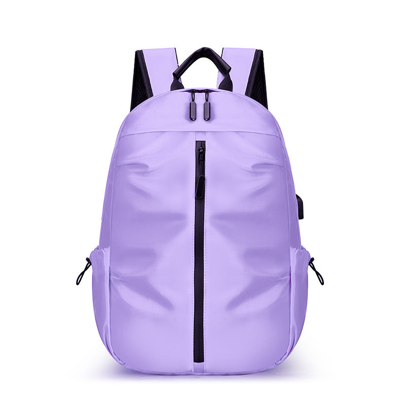 Travel Backpack with Water Resistant Fabric and Padded Straps, Multiple Compartments