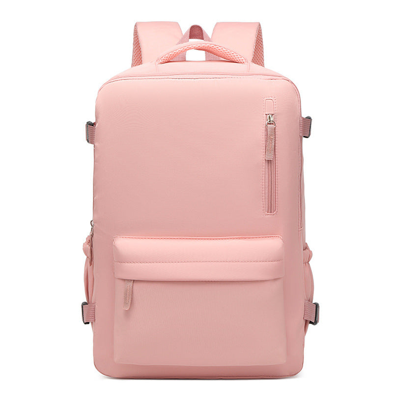 Laptop Backpack with Multiple Compartments and Weather Resistant Fabric, Hidden Zipper Security
