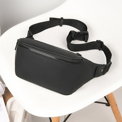 Water Resistant Utility Waist Bag with Adjustable Strap and Multiple Compartments