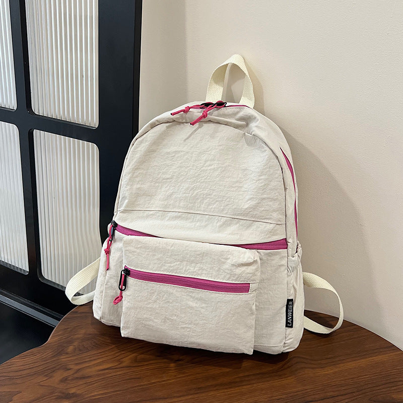Hiking Backpack with Weather Resistant Fabric and Padded Straps, Multiple Compartments