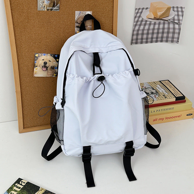 School and Work Backpack with Padded Straps and Mesh Pockets, Water Resistant
