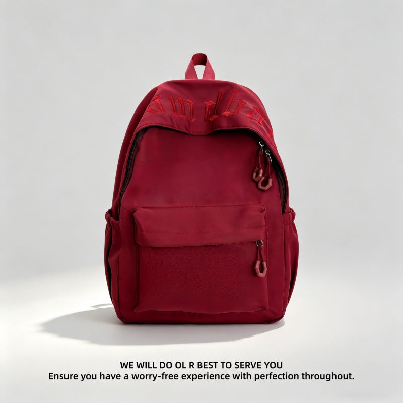 Backpack with Adjustable Ergonomic Straps and Multiple Storage Pockets, Water-Resistant