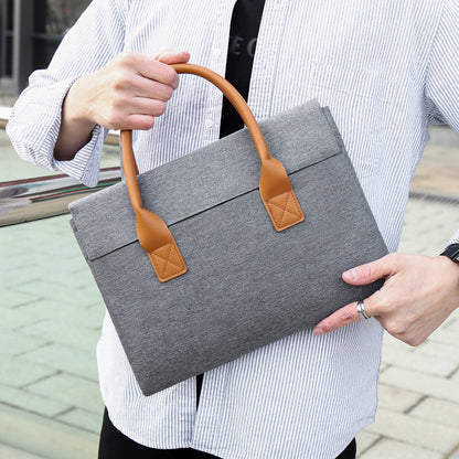 Structured Work Tote Bag with Roomy Laptop Space and Organizer Pockets