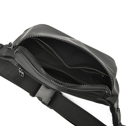 Water Resistant Utility Waist Bag with Adjustable Strap and Multiple Compartments