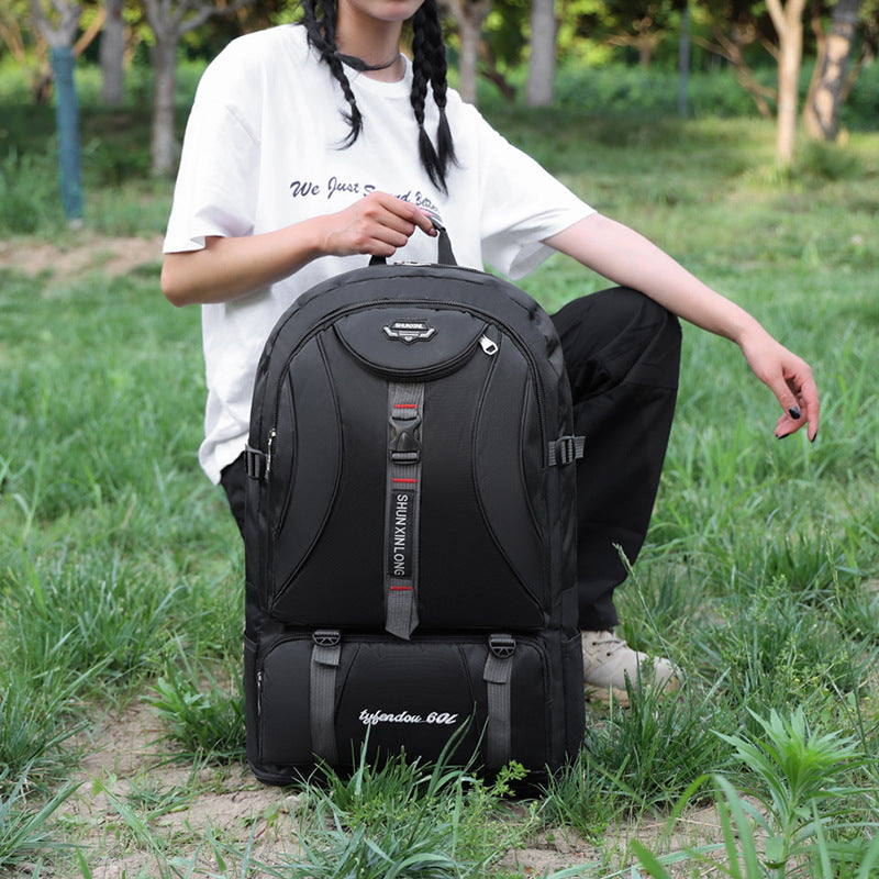 Travel Backpack with Padded Laptop Sleeve and Multiple Compartments, Water Resistant