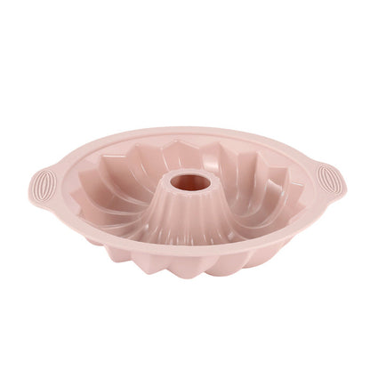 Silicone Cake Mold with Raised Pattern Design and Nonstick Release, Dishwasher Safe