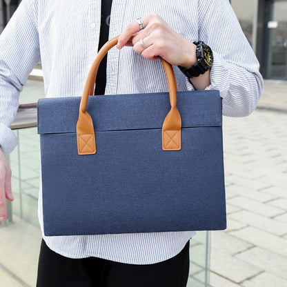 Structured Work Tote Bag with Roomy Laptop Space and Organizer Pockets