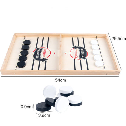 Catapult Chess Board Game with Wooden Construction and Launch Mechanism