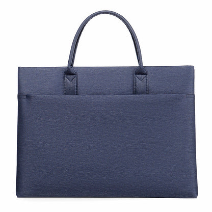 Professional Document Tote Bag with Large Main Compartment and Sturdy Handles