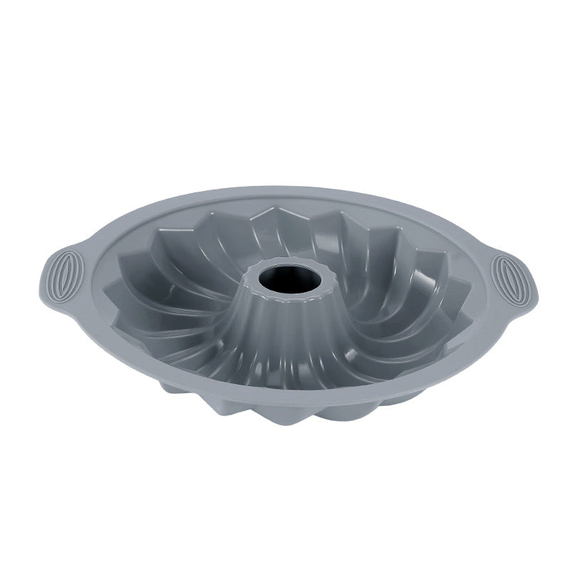 Silicone Cake Mold with Raised Pattern Design and Nonstick Release, Dishwasher Safe