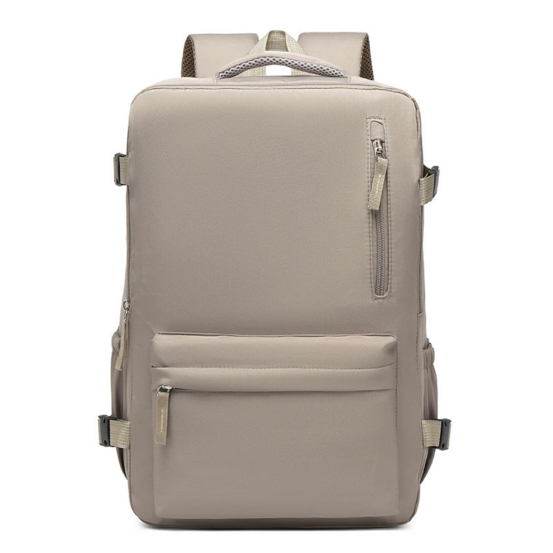 Laptop Backpack with Multiple Compartments and Weather Resistant Fabric, Hidden Zipper Security