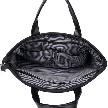 Womens Laptop Tote Bag for 15 Inch Laptops with Inner Pockets and Shoulder Strap