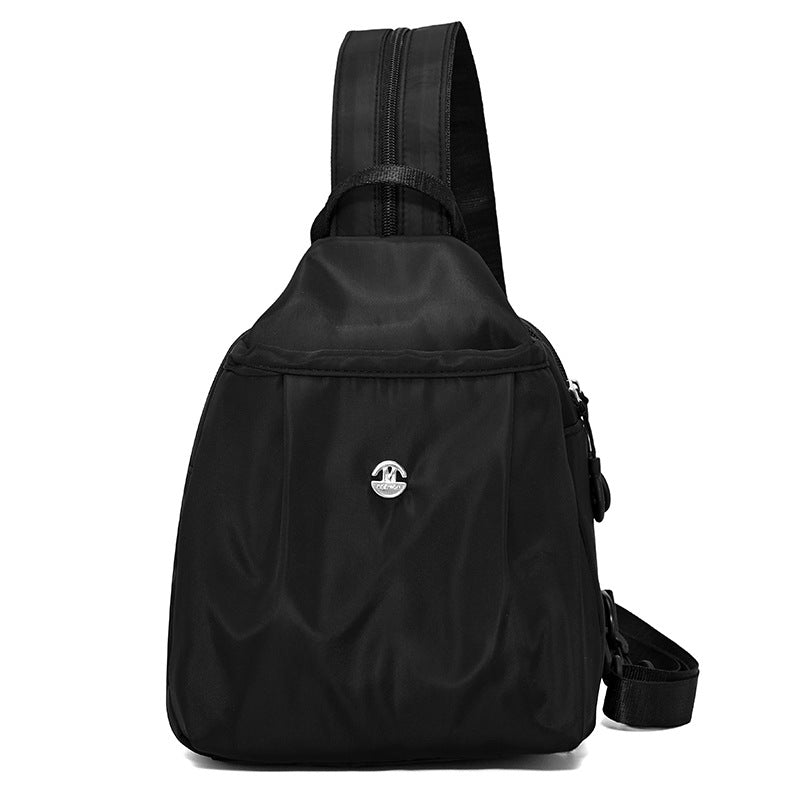 Sling Backpack with Adjustable Strap and Multiple Compartments for Everyday Use