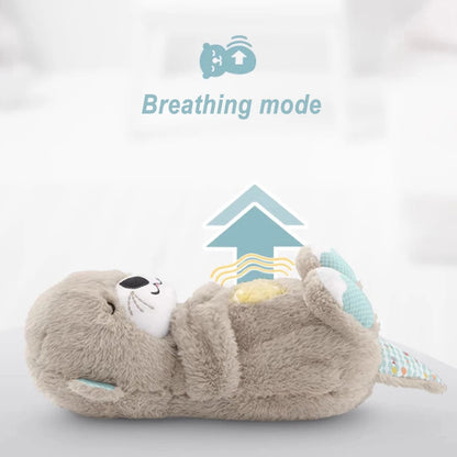 Plush Baby Sleep Bear with Breathing Motion and Nightlight, Sound Machine
