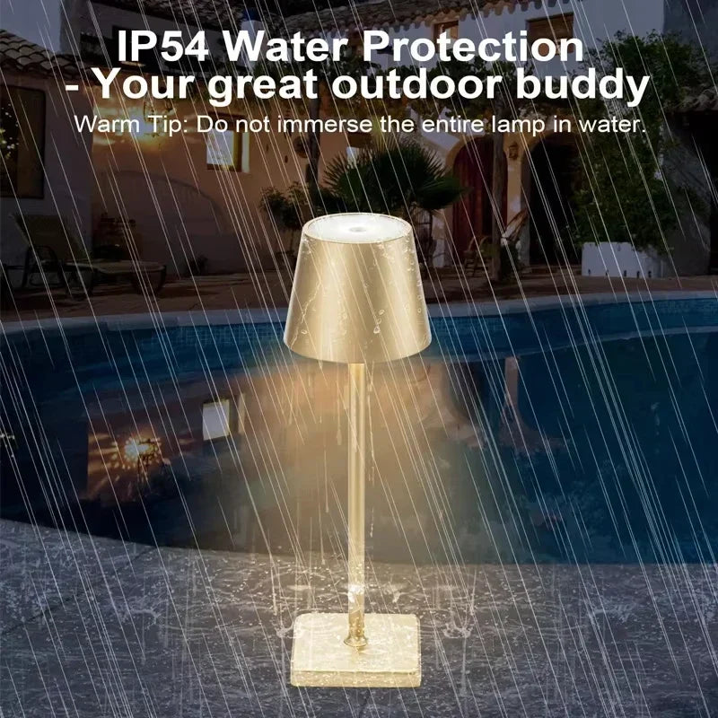 LED Desk Lamp with Adjustable Color Temperature and Flexible Neck