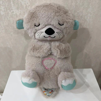 Plush Baby Sleep Bear with Breathing Motion and Nightlight, Sound Machine